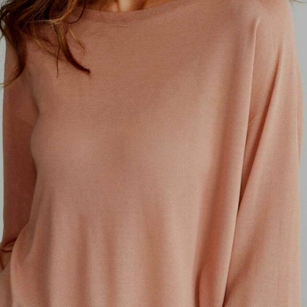 Eileen Fisher Tan Knit Top
